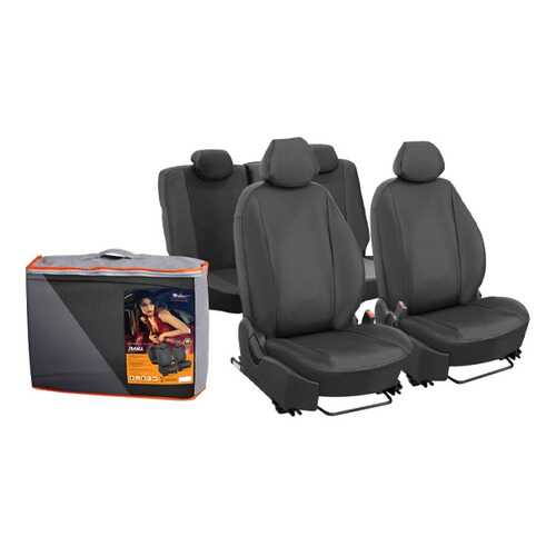 Чехлы для Mitsubishi Outlander Лима 13 1/3 экокожа перф. черн. AIRLINE ACCS-L-62 в Татнефть