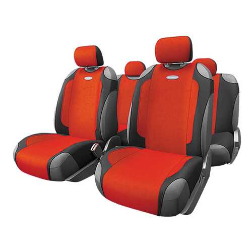 Комплект чехлов-маек Autoprofi Generation GEN-805T BK/RD в Татнефть