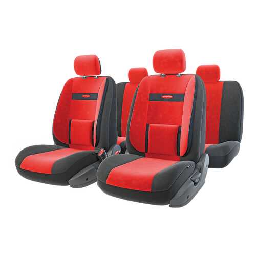 Комплект чехлов на сиденья Autoprofi Comfort COM-1105 BK/RD (M) в Татнефть