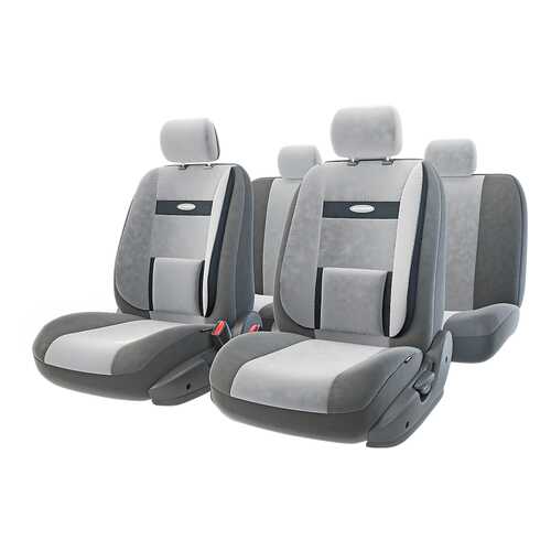 Комплект чехлов на сиденья Autoprofi Comfort COM-1105 D.GY/L.GY (M) в Татнефть
