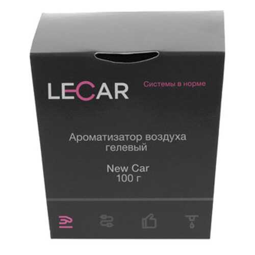 Ароматизатор возздуха LECAR гелевый New Car 100 гр. (баночка) LECAR000182412 в Татнефть