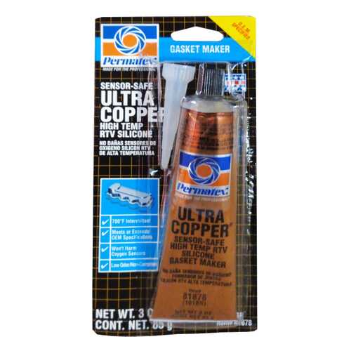 Формирователь прокладок с медью PERMATEX 101BR Ultra Copper RTV (85гр) в Татнефть