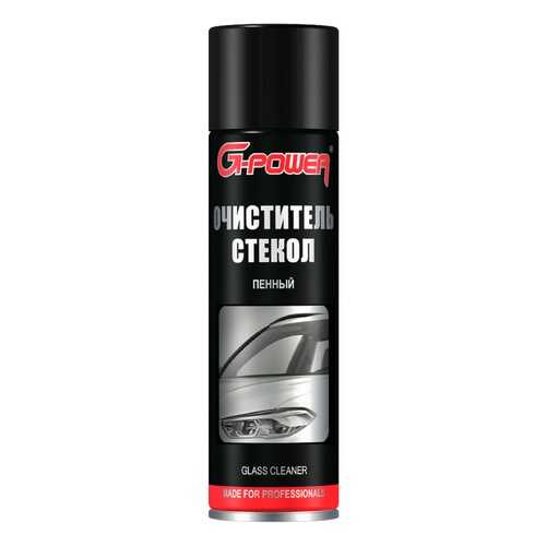 Очиститель стекол пенный, аэрозоль 650 мл. G-Power арт. GP-503 в Татнефть