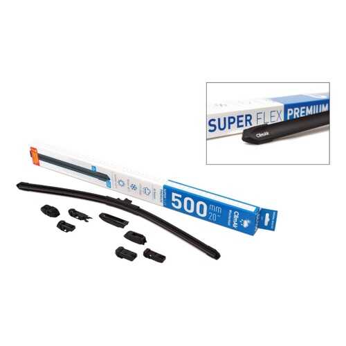 Щетка стеклоочистителя adapter Kit ClimAir SUPER FLEX PREMIUM 20 (500mm), 7 переходников в Татнефть