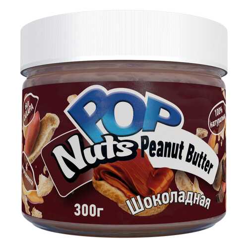 Арахисовая паста POP Nuts Peanut Butter Шоколадная, 300 г в Татнефть