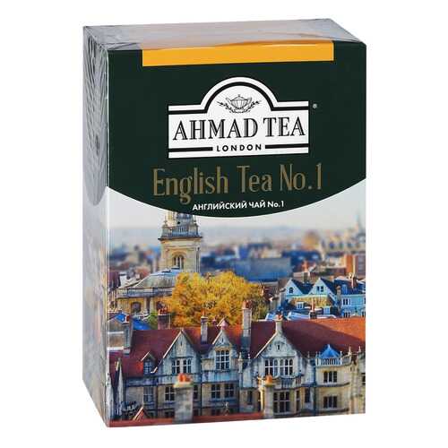 Чай Ahmad Tea английский №1 черный байховый листовой с ароматом бергамота 200 г в Татнефть