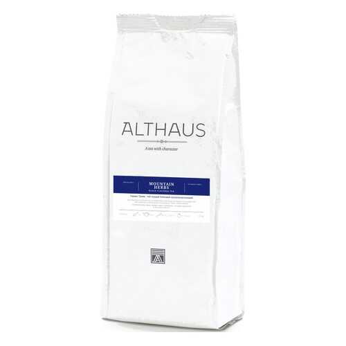 Чай Althaus Mountain Herbs, черный листовой с добавками, 250 гр в Татнефть