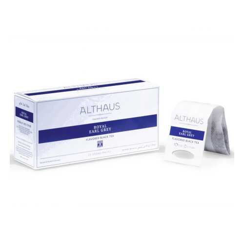 Чай Althaus Royal Earl Grey, чёрный с добавками, 20 пакетиков в Татнефть