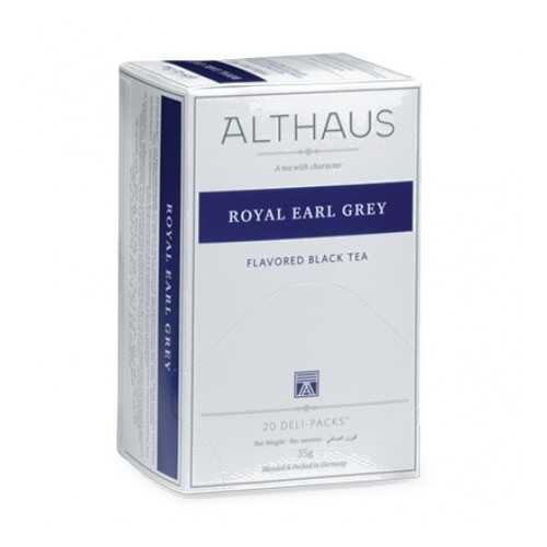 Чай Althaus Royal Earl Grey Deli Pack 20*1.75 г в Татнефть