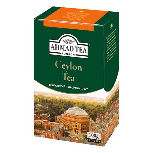 Чай черный Ahmad tea ceylon tea оранж пеко 100 г в Татнефть