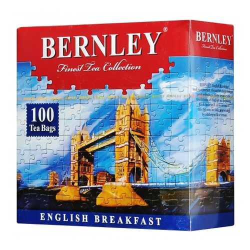Чай черный Bernley english breakfast 100 пакетиков в Татнефть