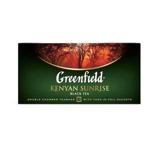 Чай черный Greenfield Kenyan Sunrise 25 пакетиков в Татнефть