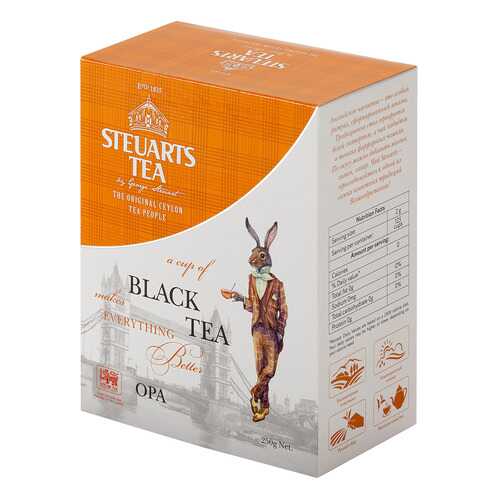 Чай черный листовой Steuarts black tea OPA 250 г в Татнефть