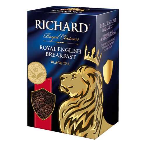 Чай черный Richard royal english breakfast листовой 90 г в Татнефть