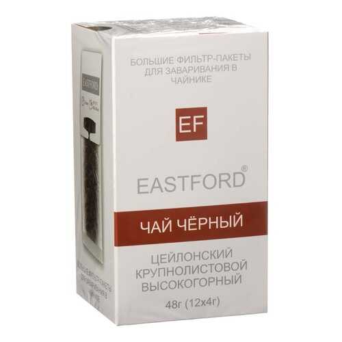 Чай Eastford Чай черный, черный листовой, 12 пакетиков в Татнефть