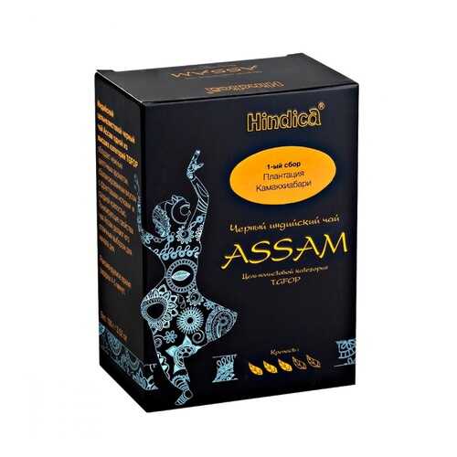 Чай Hindica Assam черный листовой 100 г в Татнефть