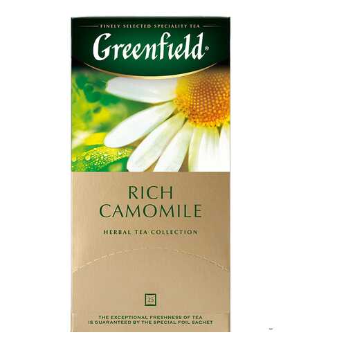 Чай травяной Greenfield Rich Camomile 25 пакетиков в Татнефть
