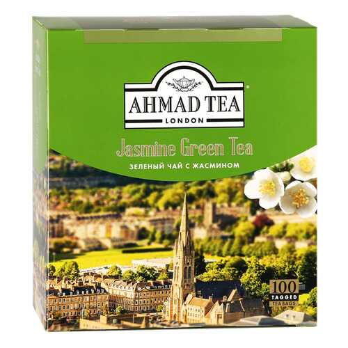 Чай зеленый Ahmad Tea с жасмином 100 пак в Татнефть