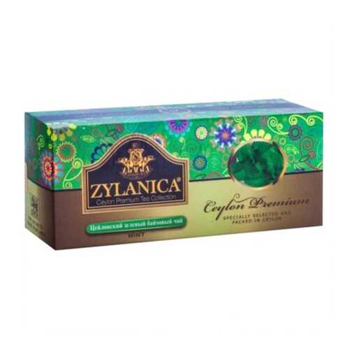 Чай зеленый в пакетиках для чашки Zylanica ceylon premium collection 25*2 г в Татнефть