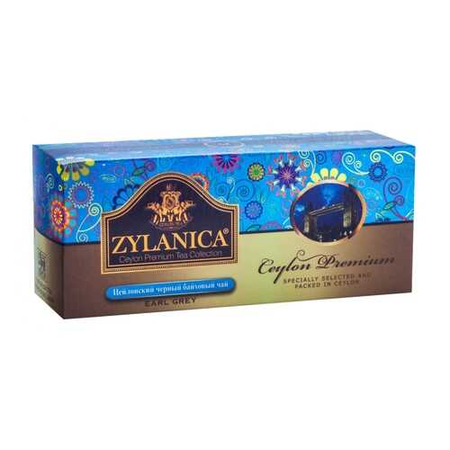 Чай Zylanica Ceylon Premium черный байховый с бергамотом 25 пакетиков в Татнефть