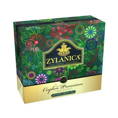 Чай Zylanica Ceylon Premium зеленый 100 пакетиков в Татнефть