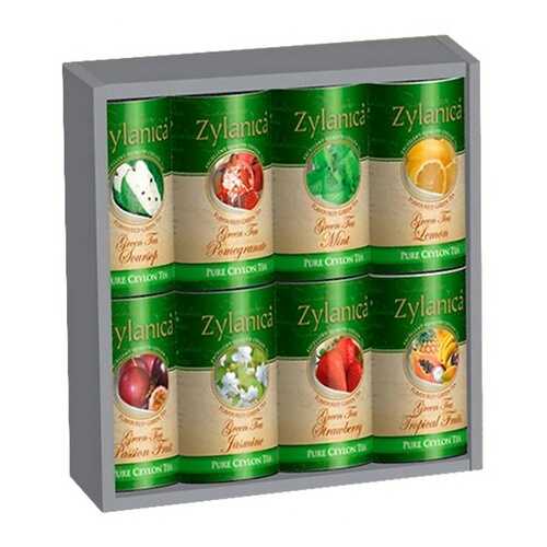 Набор зеленого чая Zylanica Flavoured Green Tea с фруктовыми и цветочными добавками в Татнефть