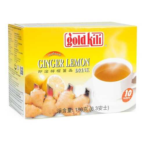 Напиток имбирный с мёдом и лимоном Gold Kili, 10 х 18 г Сингапур в Татнефть