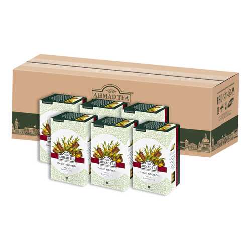 Травяной чай Ahmad Tea с корицей Мэджик ройбуш в пакетиках 20х1,5г - 6 штук в Татнефть