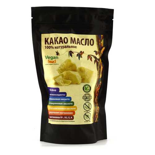 Какао-масло натуральное Vegan Food 200 г в Татнефть