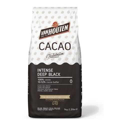 Какао порошок Van Houten 100% Intence deep black 1 кг в Татнефть