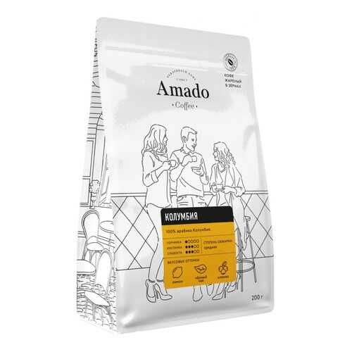 Кофе Amado Колумбия, в зернах, 200 гр в Татнефть