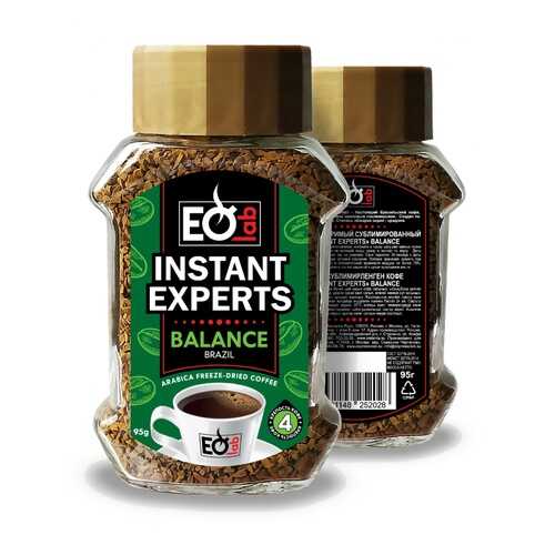 Кофе Espressolab Instant Experts Balance Brazil растворимый 95 г в Татнефть