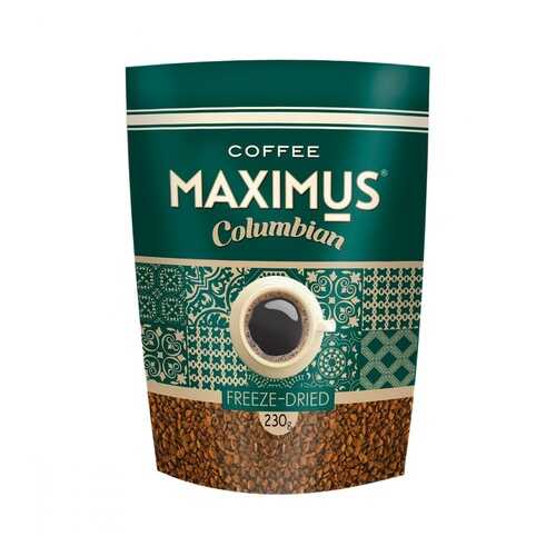 Кофе Maximus Columbian растворимый 230 г в Татнефть