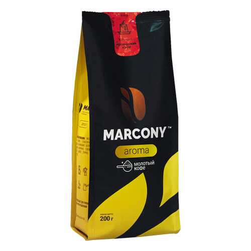 Кофе молотый MARCONY AROMA со вкусом ирландского крема 200г в Татнефть