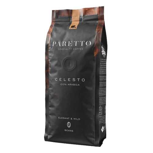 Кофе Paretto celesto натуральный свежеобжаренный в зернах 1 кг в Татнефть