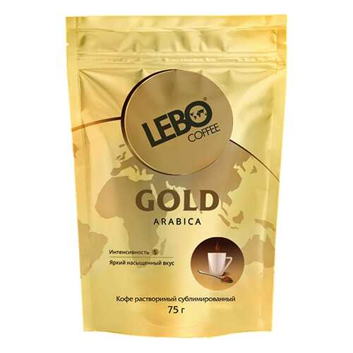 Кофе сублимированный Lebo Gold м/у 75 г в Татнефть