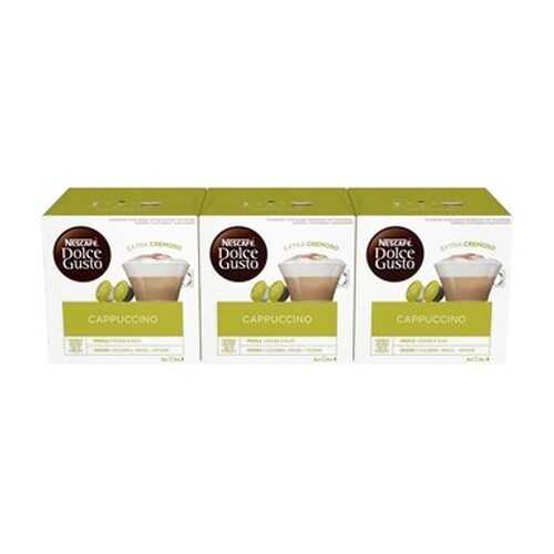 Кофе в капсулах Nescafe Dolce Gusto Капучино 3 штуки по 16 капсул в Татнефть