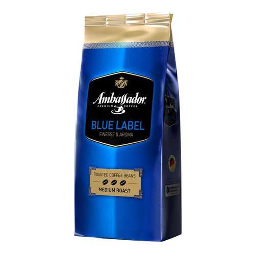 Кофе в зернах Ambassador blue label 1 кг в Татнефть