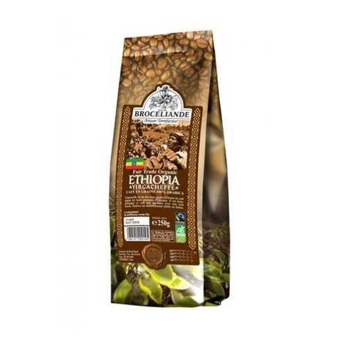 Кофе в зернах Broceliande Ethiopia yirgacheffe броселианд Эфиопия иргачиф 250 г в Татнефть