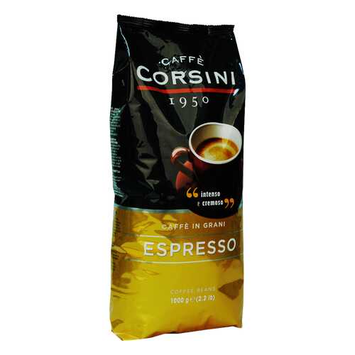 Кофе в зернах Caffe corsini espresso intenso cremoso 1 кг в Татнефть