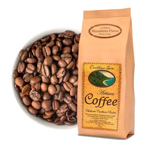 Кофе в зернах Caribbean Spice Artisan Kosher Coffee Macadamia Grain макадамия 250 г в Татнефть