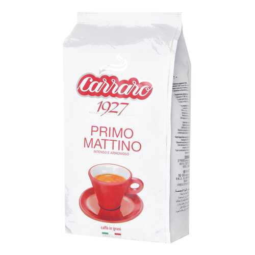Кофе в зернах Carraro примо маттино 1 кг в Татнефть