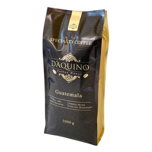 Кофе в зернах DAQUINO 100% светлая обжарка Арабика Гватемала Спешиалти (Specialty) 1000 г в Татнефть