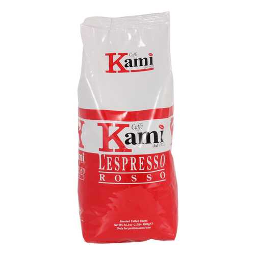 Кофе в зернах Kami lespresso rosso 1000 г в Татнефть