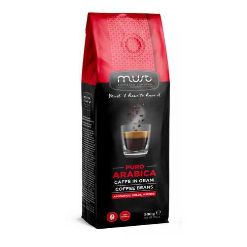 Кофе в зернах Must pure arabica 500 г в Татнефть