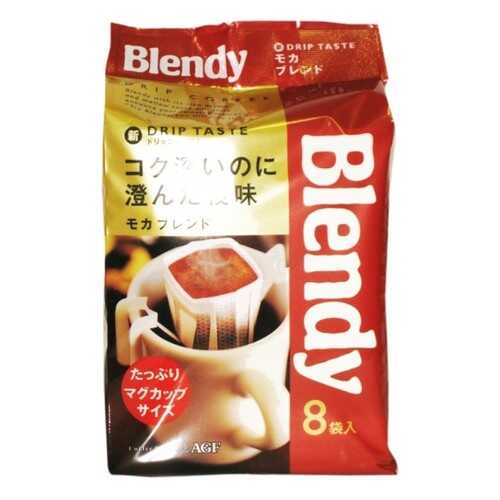 Кофе японский AGF Blendy Mocha молотый дрип-пакеты 8 штук 56 г в Татнефть