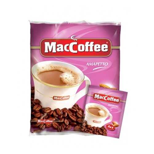 Кофейный напиток растворимый MacCoffee амаретто 3в1 25 г 18 штук в Татнефть