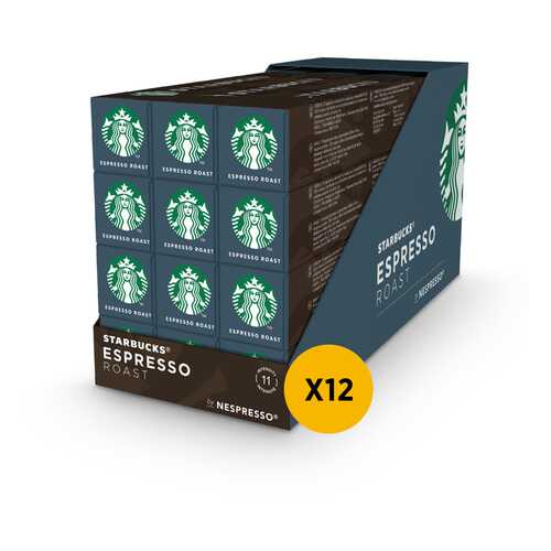 Nespresso STARBUCKS Espresso Roast 12 штук по 57г в Татнефть