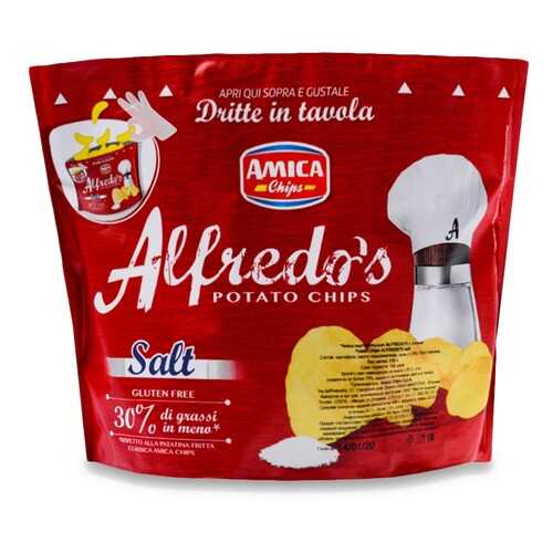 Чипсы картофельные Amica Chips с солью 135г Италия в Татнефть
