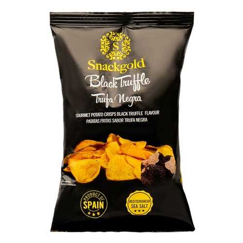 Чипсы картофельные со вкусом черного трюфеля Snackgold 125 г, Испания в Татнефть